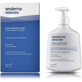 Sesderma Hidraven Foamy Soap Free Cream пенящееся очищающее средство без мыла для всех типов кожи