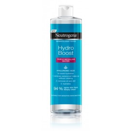 Neutrogena Hydro Boost Triple Micellar Water увлажняющая мицеллярная вода