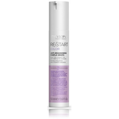 Revlon Restart Color Anti-Brassiness Purple Drops капли нейтрализующие желтый оттенок