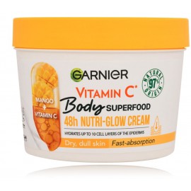 Garnier Body Superfood Vitamin C 48H Nutri-Glow Cream niisutav ja sära andev kreem kehale