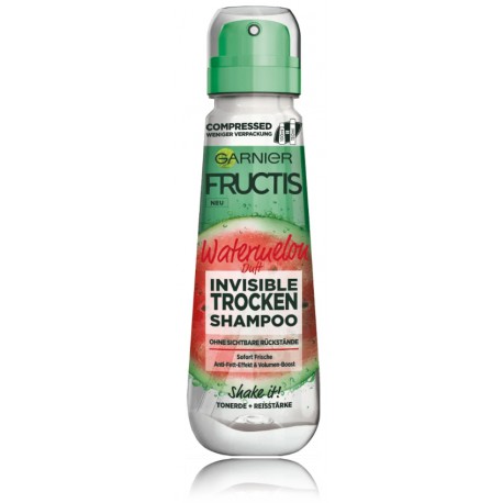 Garnier Fructis Watermelon Invisible Dry Shampoo kuivšampoon juustele