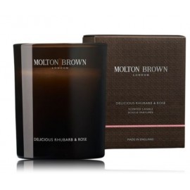 Molton Brown Delicious Rhubarb & Rose ароматическая свеча