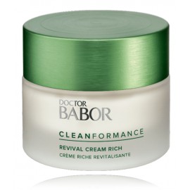 Babor Doctor Babor Clean Formance Revival Cream Rich taastav näokreem