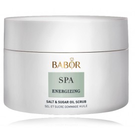 Babor Spa Energizing Salt & Sugar Oil Scrub energiat andev soola- ja suhkrukoorija kehale