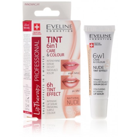 Eveline Lip Theraphy 6in1 Care&Color питательная сыворотка для губ