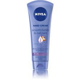 Nivea Smooth Hands & Nail Care разглаживающий крем для рук и ногтей для сухой кожи