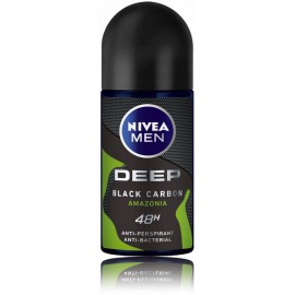 Nivea Men Deep Black Carbon Amazonia rull-antiperspirant meestele aktiivsöega