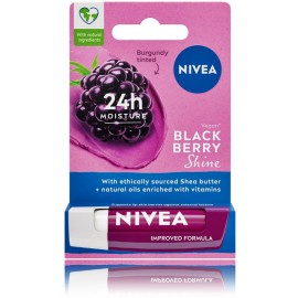 Nivea 24H Mett-In Moisture Blackberry Shine бальзам для губ