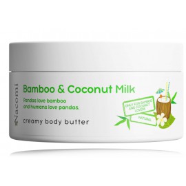 Nacomi Bamboo & Coconut Milk Body Butter toitev ja niisutav kehavõi