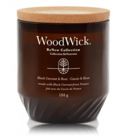 WoodWick ReNew Black Currant & Rose lõhnaküünal