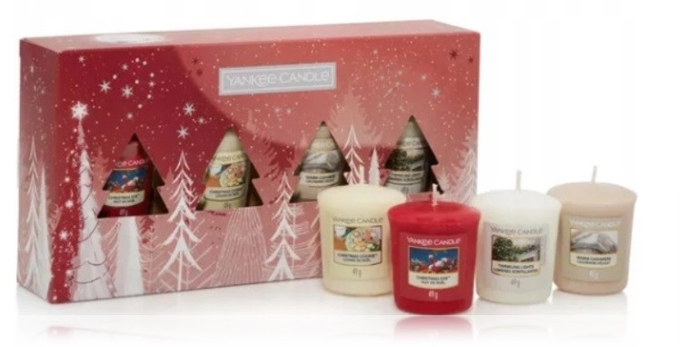 Yankee Candle Christmass Set küünalde komplekt (4 x 49 g)