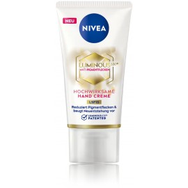 Nivea Luminous Anti Pigmentation SPF15 kaitsev kätekreem pigmendilaikude vastu