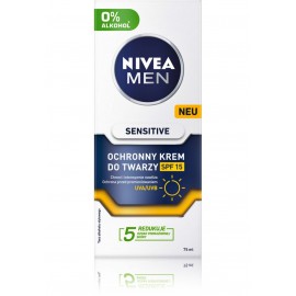 Nivea Men Sensitive SPF15 kaitsev näokreem meestele