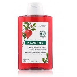 Klorane Radiance Color-Treated Shampoo With Pomegranate šampoon värvitud juustele