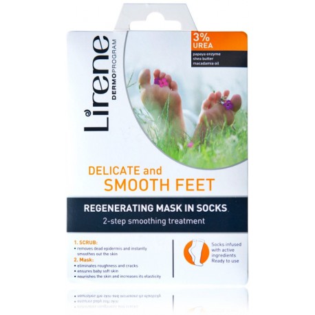 Lirene 2 Step Regenerating Foot Mask In Socks taastav jalamask-sokid