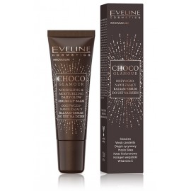 Eveline Cosmetics Choco Glamour Nourishing & Moisturizing Daily Glow Serum Lip Balm niisutav huulepalsam