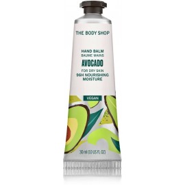 The Body Shop Avocado Hand Balm rankų kremas sausai ir labai sausai oda