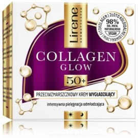 Lirene Collagen Glow 50+ glotninantis veido kremas nuo raukšlių