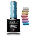 Claresa Soak Off UV/LED Color Glitter стойкий гибридный лак для ногтей с блестками