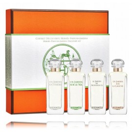 Hermès La Collection Des Parfums-Jardins miniatuuride komplekt meestele ja naistele (4 x 7,5 ml EDT)