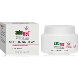 Sebamed Sensitive Skin Moisturizing Cream drėkinantis kremas normaliai ir sausai veido odai