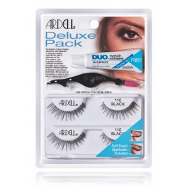 Ardell Deluxe Pack 110 Black dirbtinės priklijuojamos blakstienos