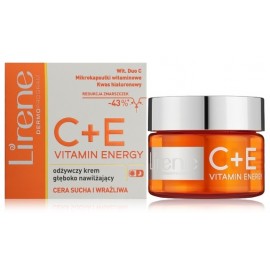 Lirene C+E Vitamin Energy Nourishing Moisturising Face Cream питательный крем для лица