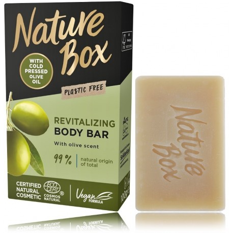 Nature Box Revitalizing Body Bar натуральное твердое мыло с оливковым маслом для рук и тела