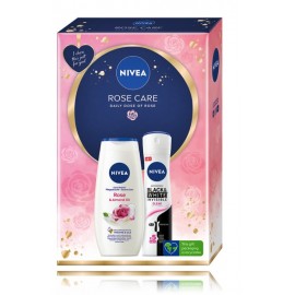 Nivea Rose Care набор для женщин (гель для душа 250 мл. + спрей-антиперспирант 150 мл.)