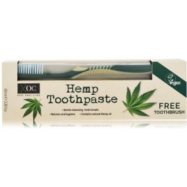 Xpel Hemp Toothpaste Hambahoolduskomplekt (100 ml hambapasta + 1 hambahari)