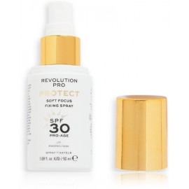 Makeup Revolution PRO Protect Soft Focus Fixing Spray SPF30 makiažo fiksavimo priemonė