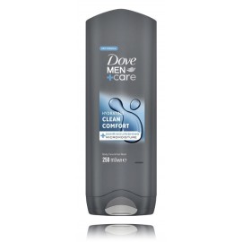 Dove Men + Care Hydrating Clean Comfort 3in1 Shower Gel dušo gelis vyrams