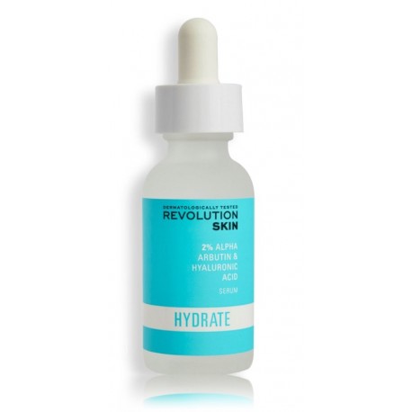 Revolution Skincare Hydrating 2% Alpha Arbutin & Hyaluronic Acid Serum niisutav näoseerum