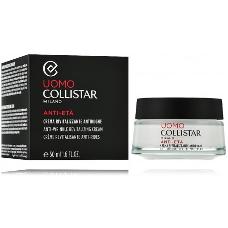 Collistar Men Anti-Wrinkle Revitalizing Cream восстанавливающий крем для лица против морщин для мужчин