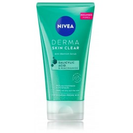 Nivea Derma Skin Clear Anti-Blemish Scrub veido šveitiklis probleminei veido odai