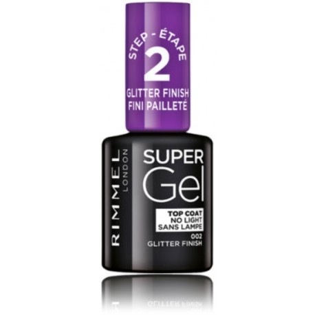 Rimmel Super Gel Top Coat верхний слой лака для ногтей 12 мл.