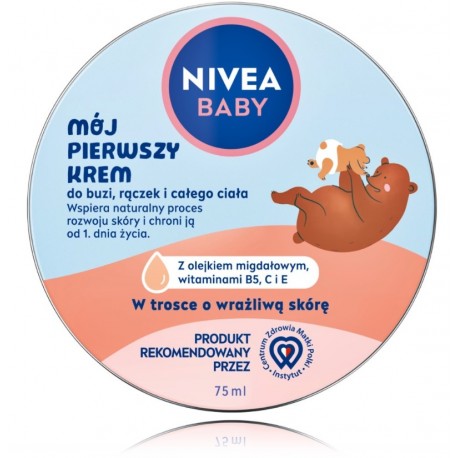 Nivea Baby My First Cream детский крем для лица, рук и тела