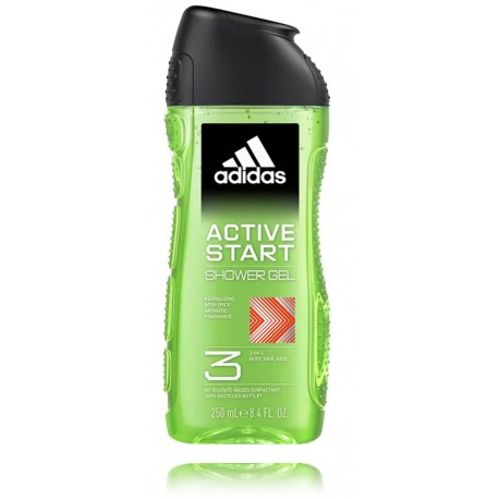 Adidas Active Start Shower Gel 3in1dušigeel meestele