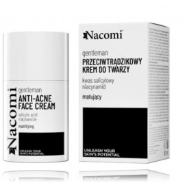 Nacomi Gentleman Anti-Acne Face Cream matistav näokreem meestele