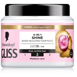 Schwarzkopf Gliss Aqua Revive 4-in-1 Shine Mask придающая сияние маска для волос