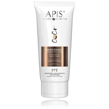 Apis Moisturizing Hand Cream увлажняющий крем для рук с кокосовым маслом и экстрактом кокоса