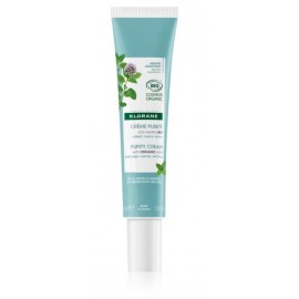 Klorane Bio Aquatic Mint Purifying Cream крем для лица для комбинированной/жирной кожи