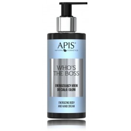 Apis Who's the Boss Energizing Body and Hand Cream бодрящий крем для тела и рук для мужчин