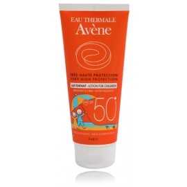 Avène Sun Lotion SPF50+ защитный водостойкий солнцезащитный лосьон для детей