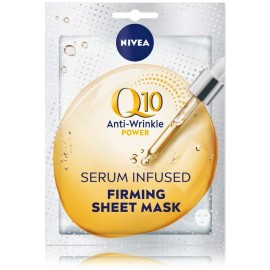 NIVEA Q10 Anti-Wrinkle Power Firming Sheet Mask lehtmask