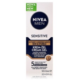 NIVEA Men Sensitive näo- ja habemekreem-geel