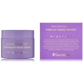 NACOMI Rich Recovery Midnight Face Cream ночной крем для лица для сухой/чувствительной кожи