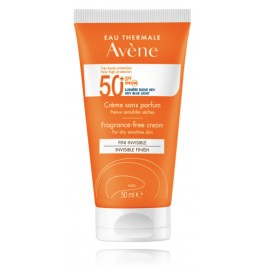 Avène Fragrance-Free CreamSPF50+ päikesekaitse näokreem kuivale nahale