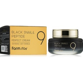 FarmStay Black Snail & Peptide 9 Perfect Cream омолаживающий крем для лица