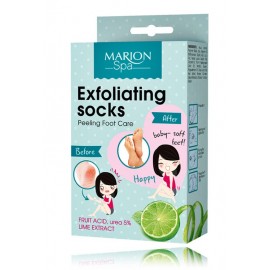 Marion Spa Exfoliating Socks koorimiskomplekt jalgadele